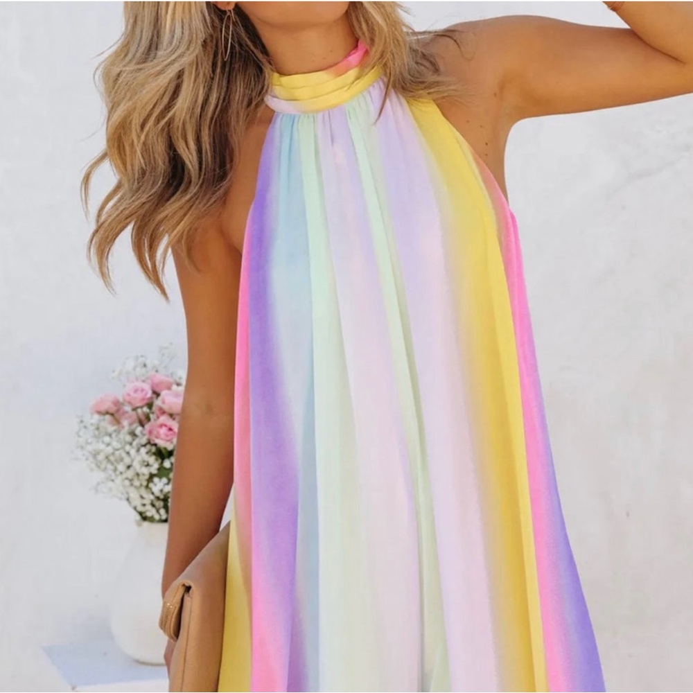 Limelush Pastel Maxi Dress